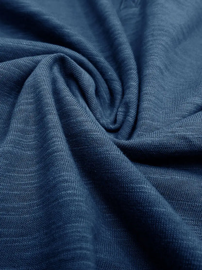 Men's Casual Henley Short Sleeve Button Top