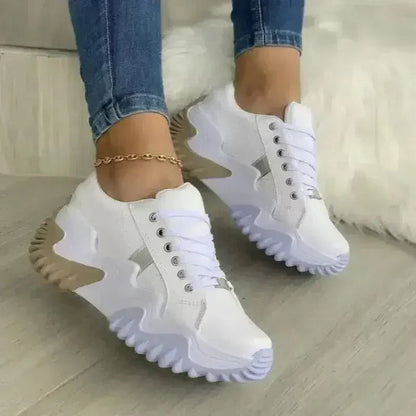 Zapatillas vulcanizadas con plataforma - Zapatos transpirables | Femstylo 