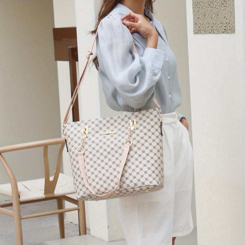 Conjunto de 6 bolsos para mujer estilo retro chic para desplazamientos diarios