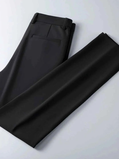 Men's Slim Fit Pants with Pockets