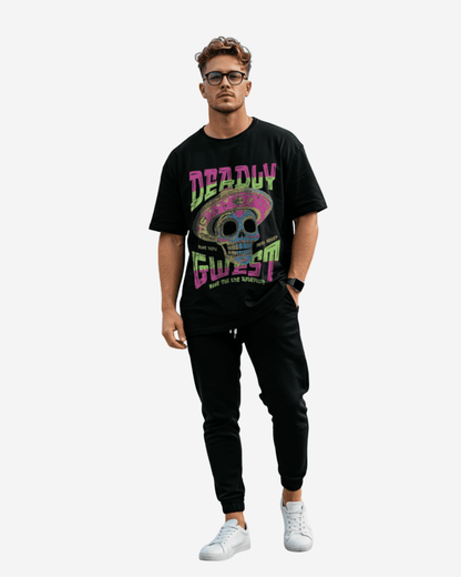 G-West Deadly Rodeo Oversized T-Shirt Mens