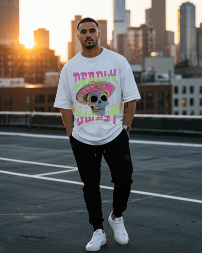 G-West Deadly Rodeo Oversized T-Shirt Mens