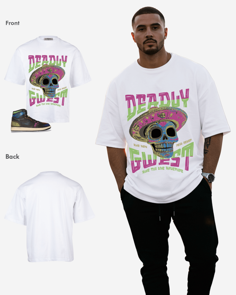 G-West Deadly Rodeo Oversized T-Shirt Mens