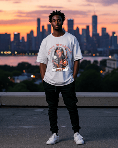 G West Devil Offspring Oversized Men's T-Shirt