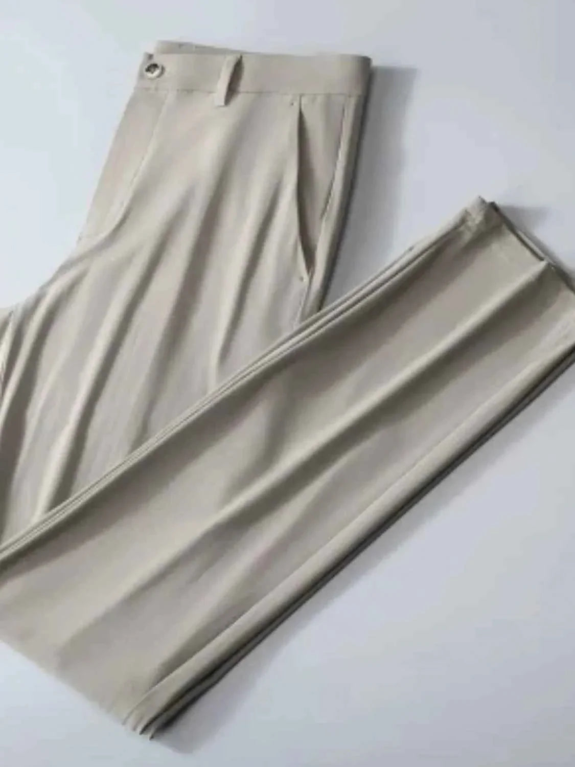 Men's Slim Fit Pants with Pockets