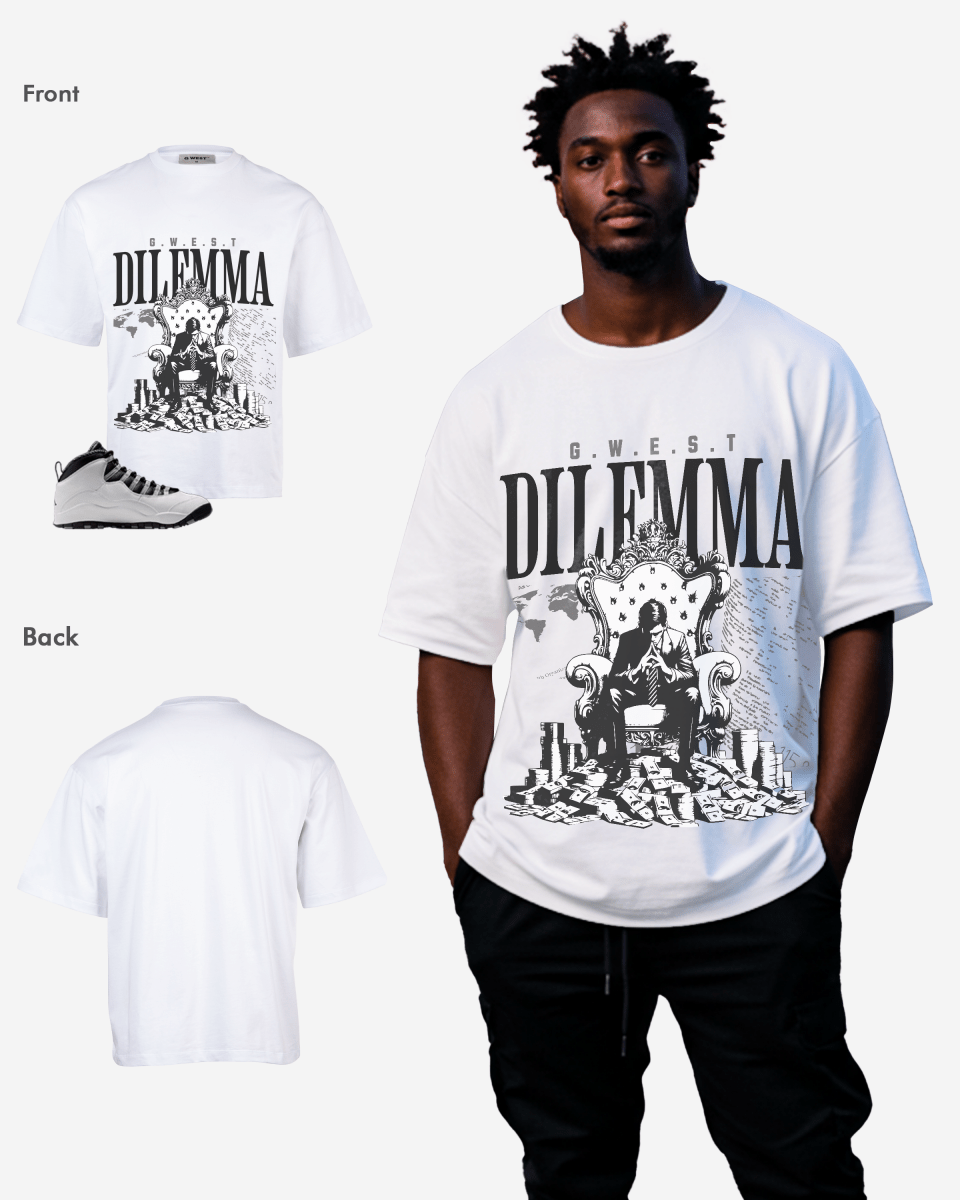 G-West Dilemma Oversized T-Shirt Mens