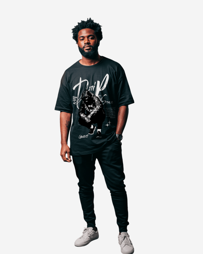 G West Drip Style Oversized T-Shirt Mens