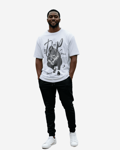 G West Drip Style Oversized T-Shirt Mens