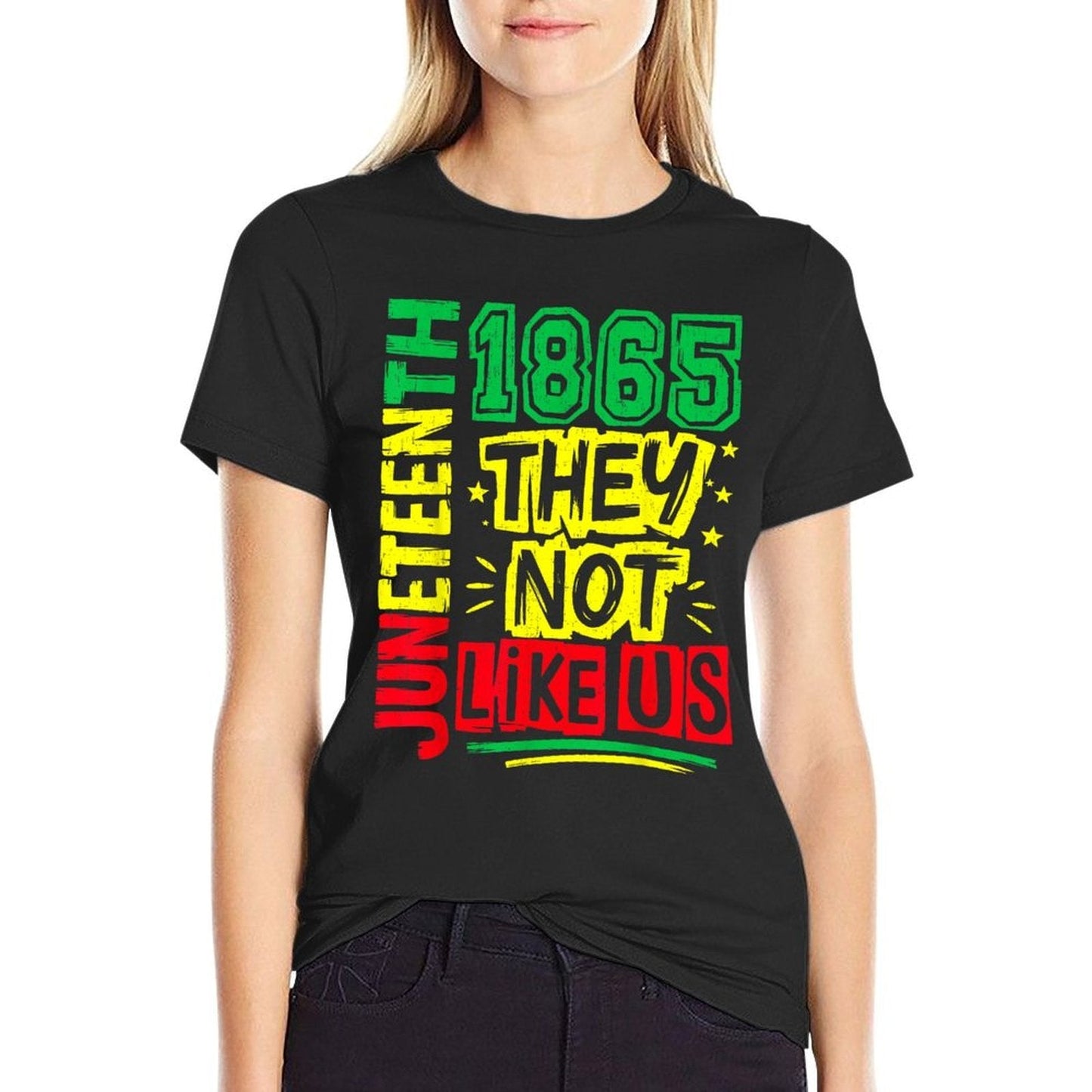 Camiseta versátil para hombre "Juneteenth 1865", Mes de la Historia Negra, Black Lives Matter