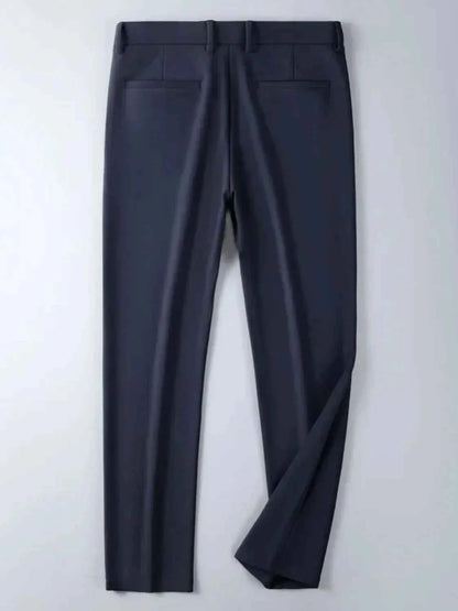 Men's Slim Fit Pants with Pockets