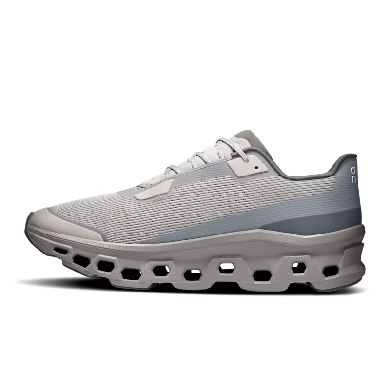 On Cloudmonster Void Men Alloy | Glacier