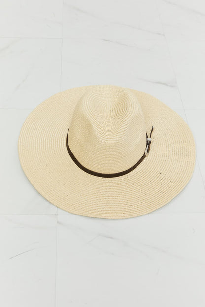 Sombrero Fedora de paja de verano Fame Boho