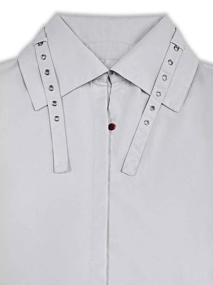 Button Up Hooded Longline Trench Coat