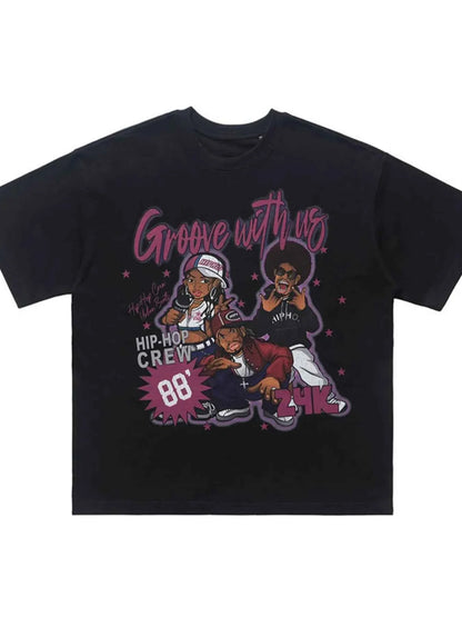 Cool Men's Graphic Tee, Comfy Half Sleeve Shirt for Men