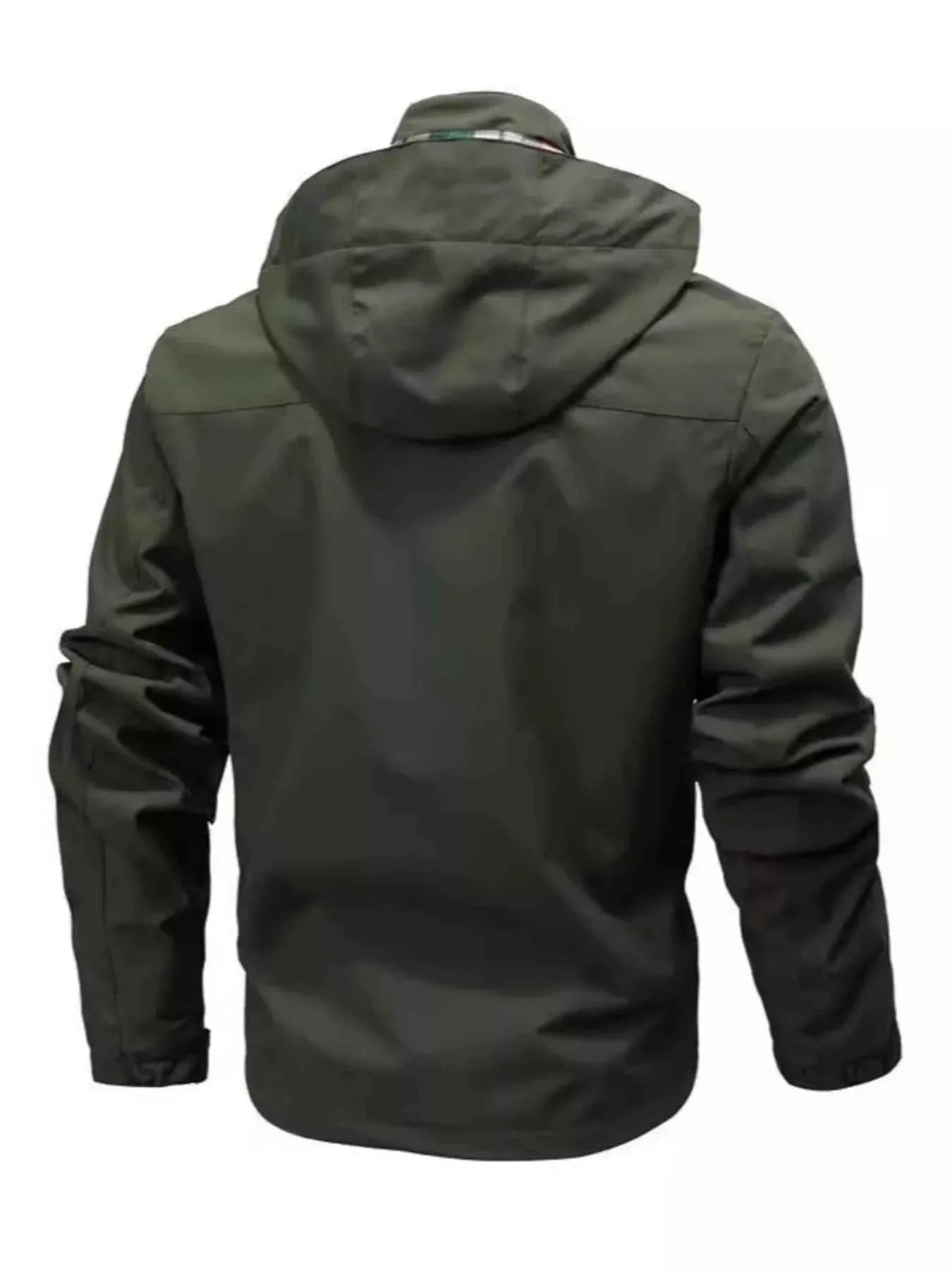 Men's Plus Size Hooded Outdoor Windproof Coat