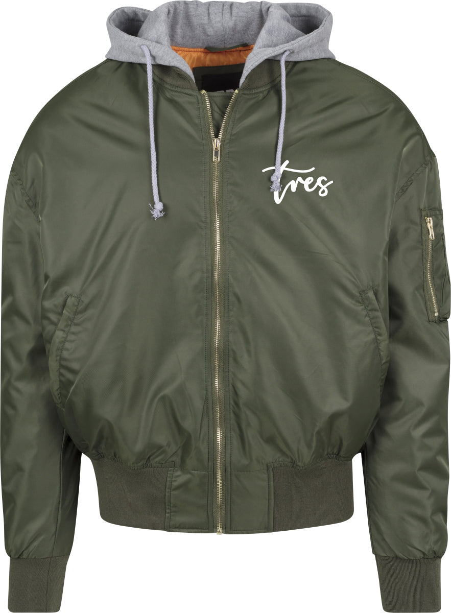 Bomber Jacket Hooded Oversize