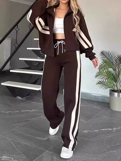 ZipStripe Plus: Full-Size Jacket & Pants Set