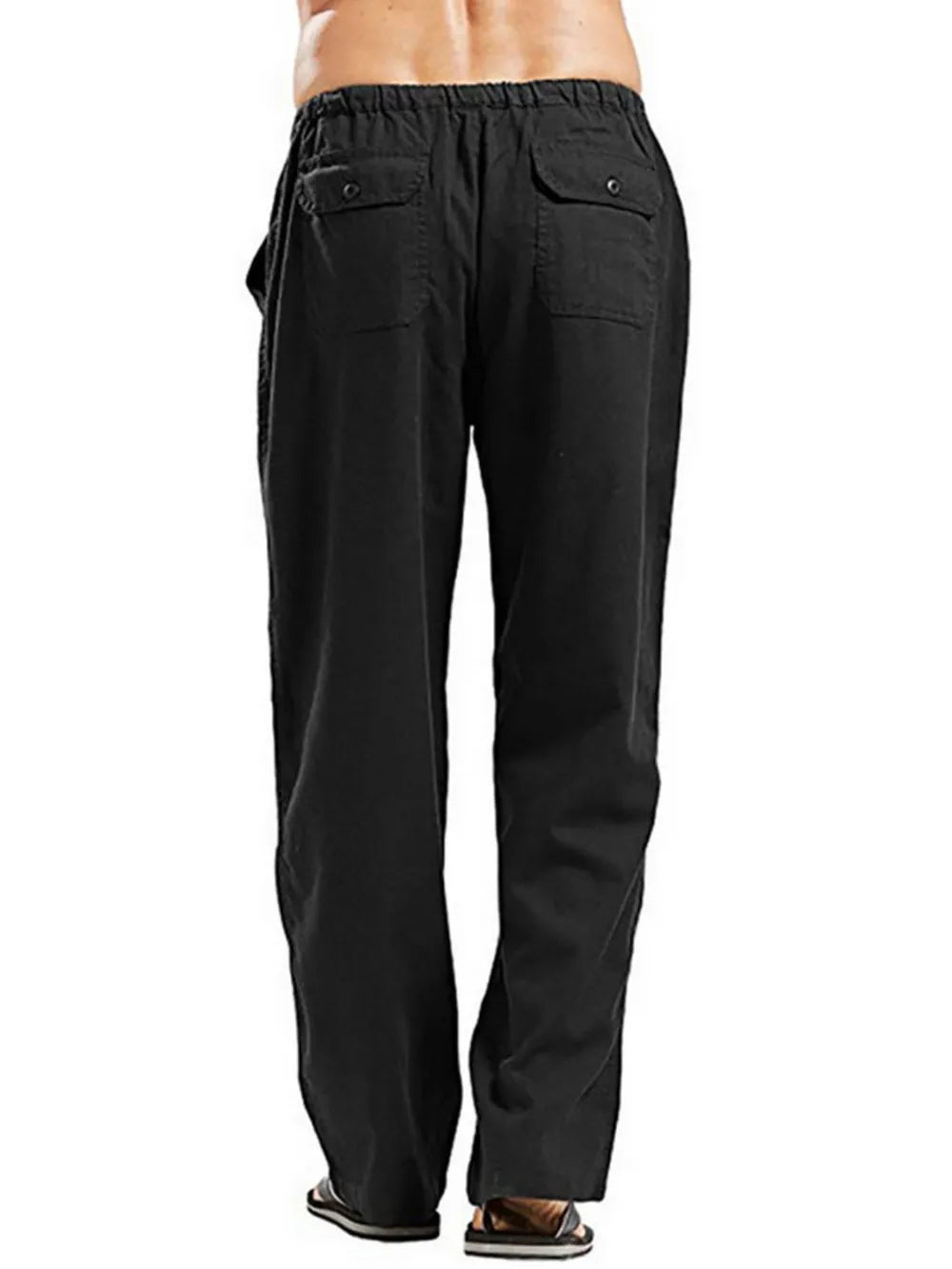 Men's Straight Leg Pants Plus Size