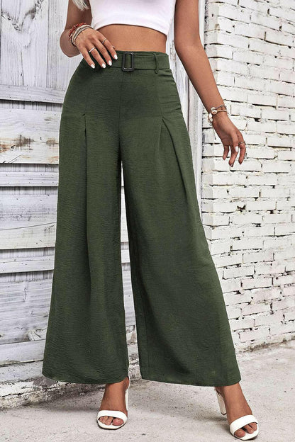 High Waisted Wide Leg Pants