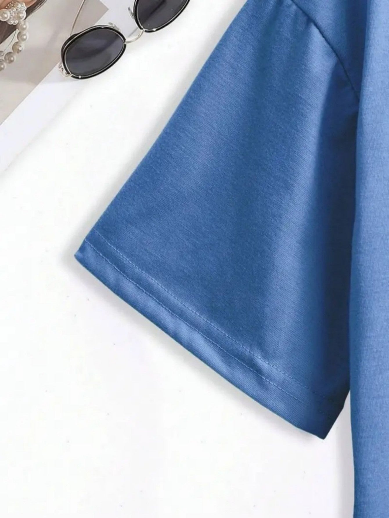 Everyday Chic Soft Geometric Print Tee