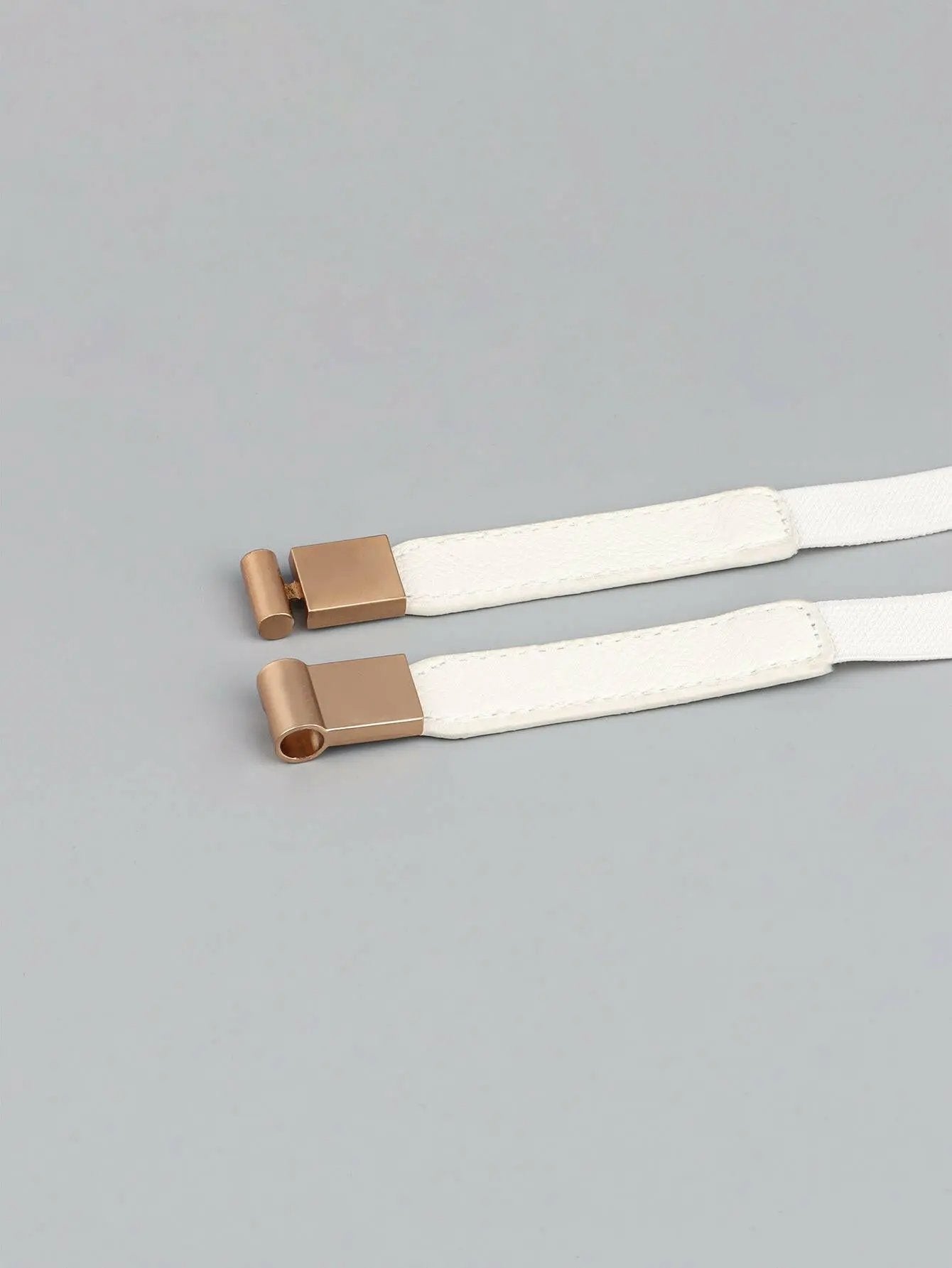 PU Elastic Skinny Belt