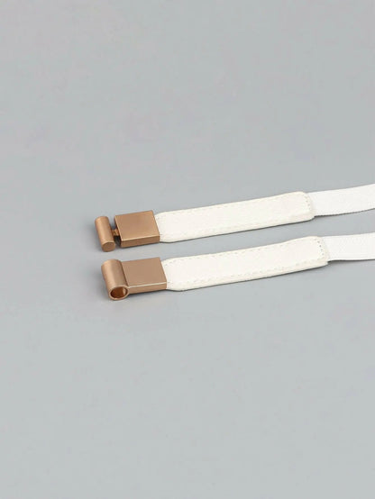PU Elastic Skinny Belt