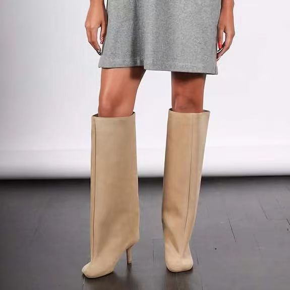 Fashion high heels Western cowboy boots Martin boots for women