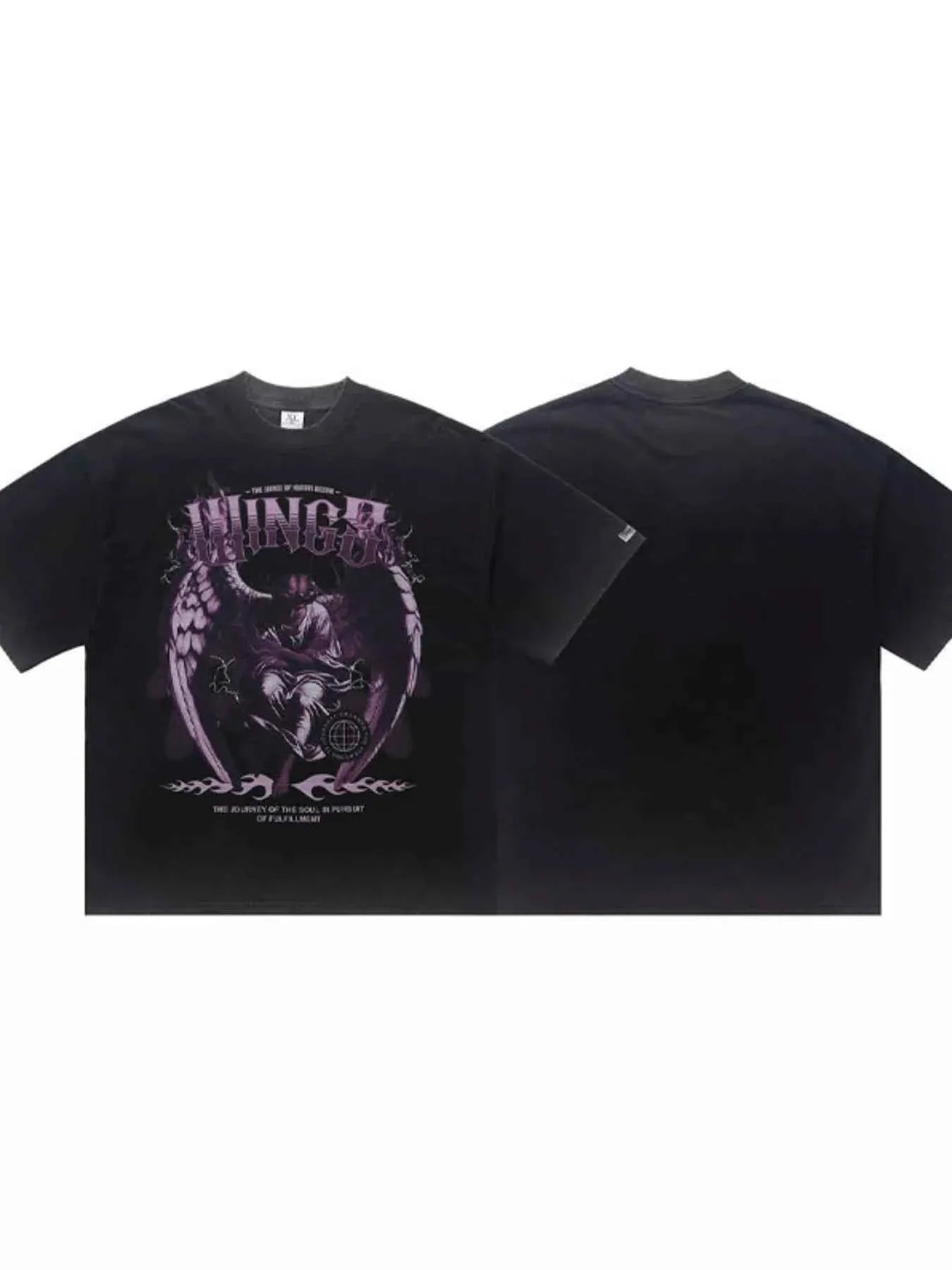 Men's Graphic Short Sleeve Oversized T-Shirt