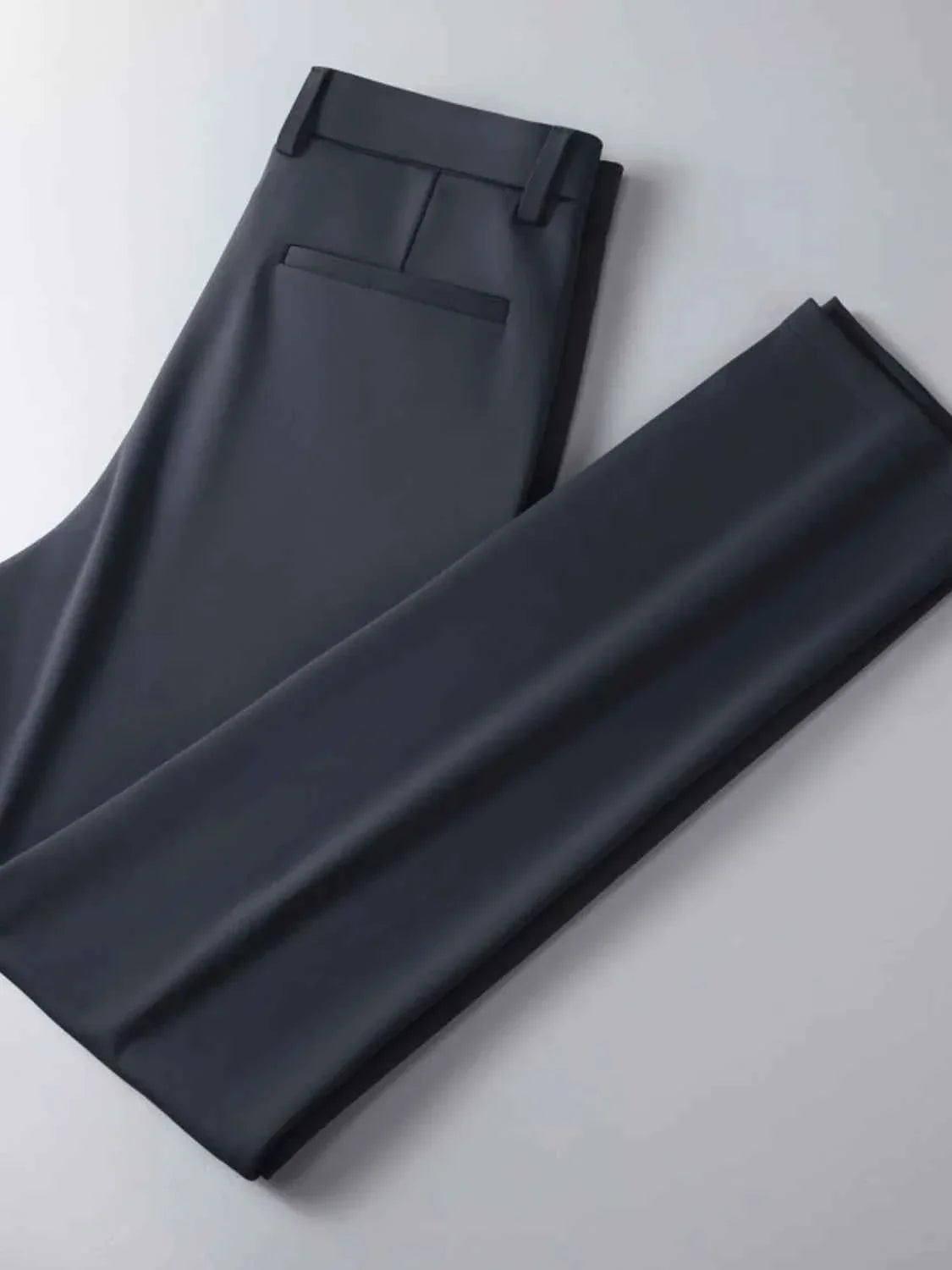 Men's Slim Fit Pants with Pockets