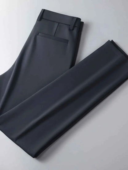 Men's Slim Fit Pants with Pockets