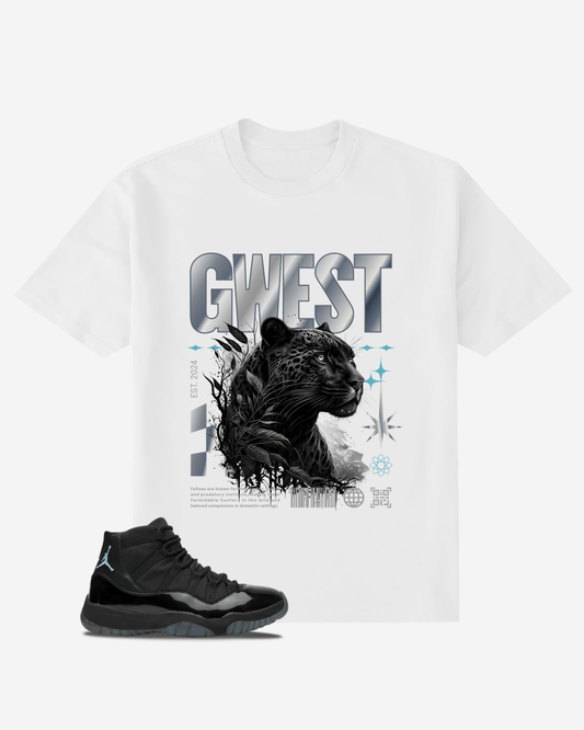 G-West Feline Oversized  T-Shirt Mens