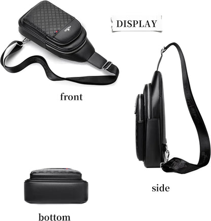 Leather Sling Backpack – Vintage & Modern