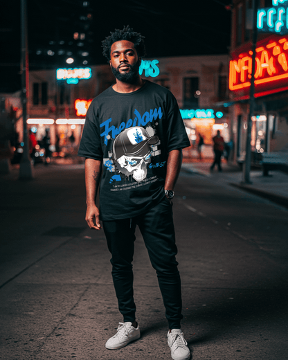 G West Freedom Oversized Men's T-Shirt