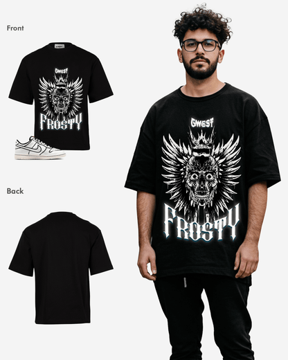 G-West Frosty Crown Oversized T-Shirt Mens