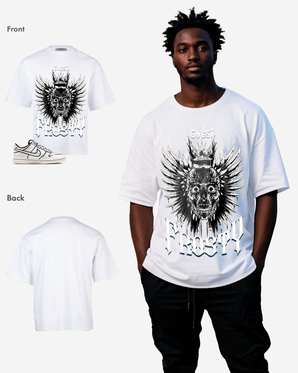G-West Frosty Crown Oversized T-Shirt Mens