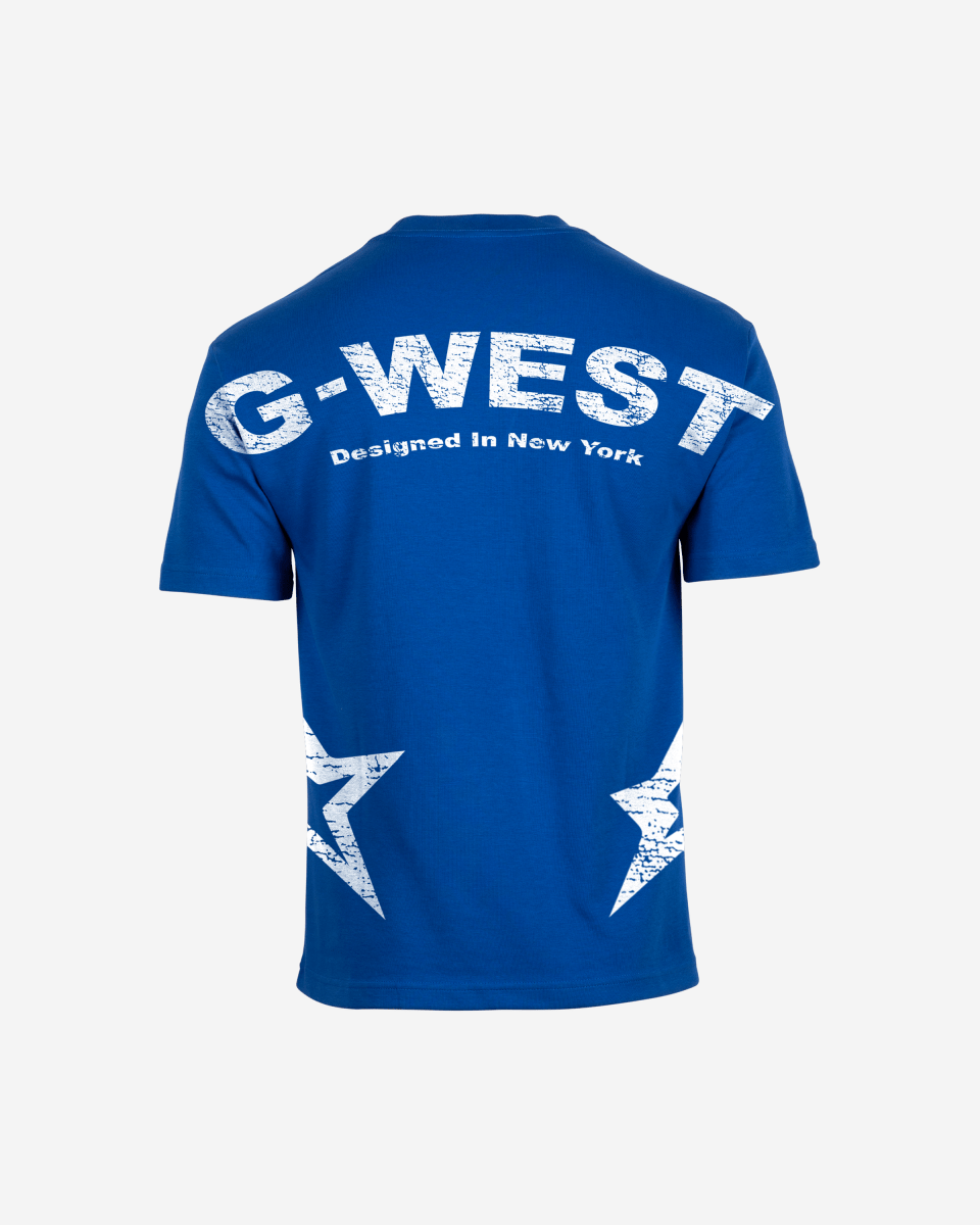 G West Mens Arch Logo Oversized Tee