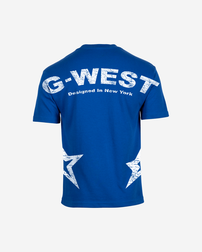 G West Mens Arch Logo Oversized Tee