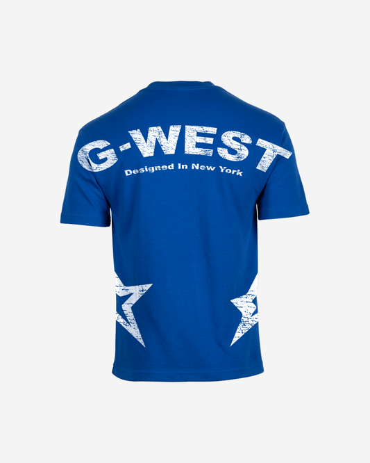 G West Mens Arch Logo Oversized Tee