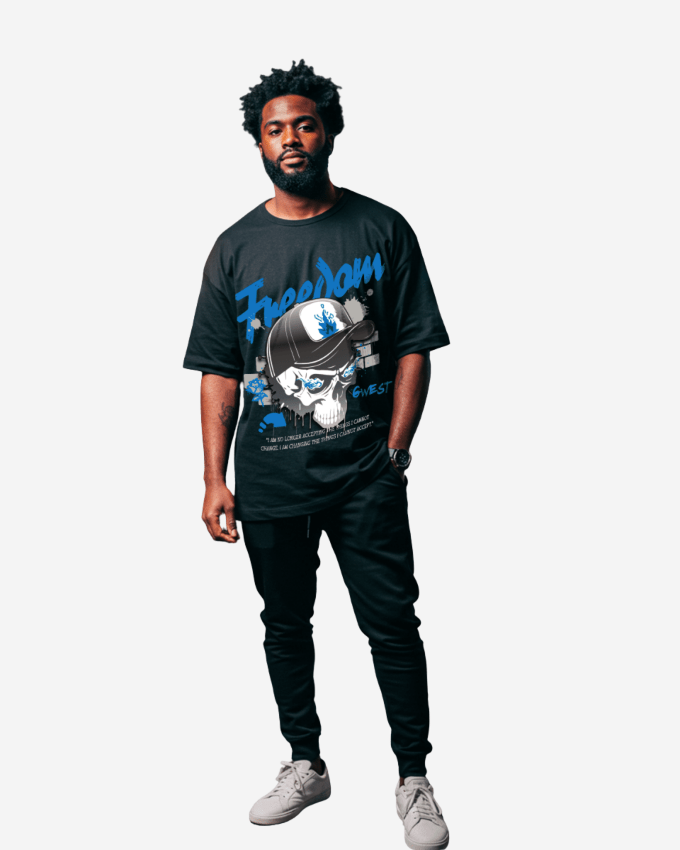 G West Freedom Oversized Men's T-Shirt