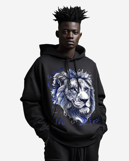 G West Mens No Fear Oversize Hoodie