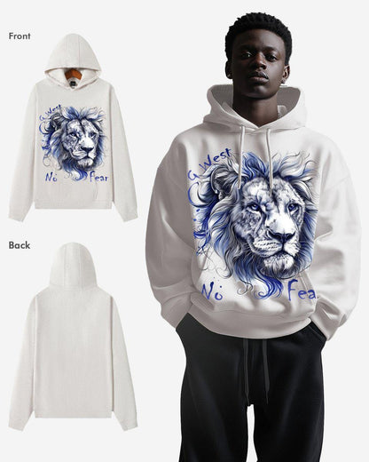 G West Mens No Fear Oversize Hoodie