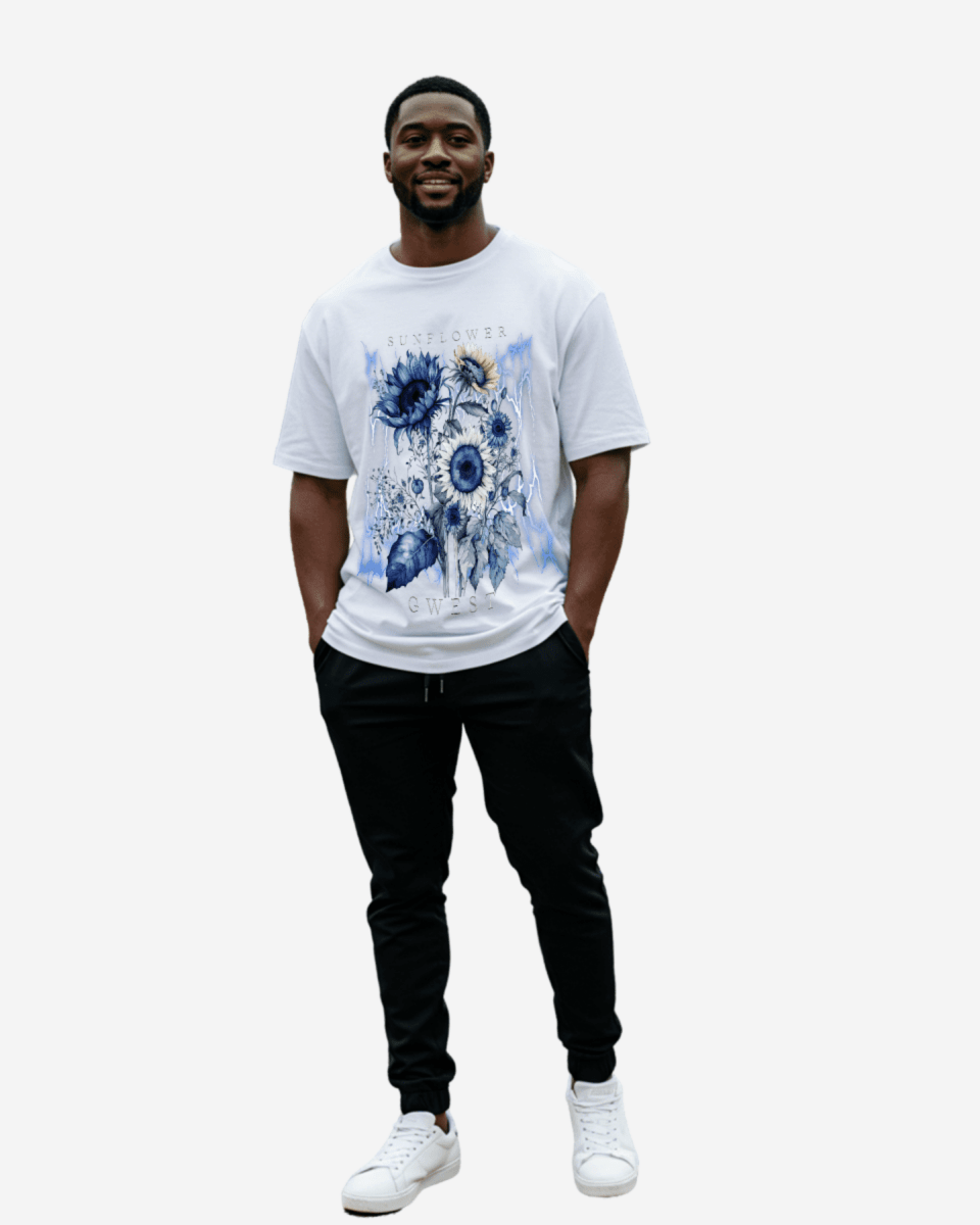 G West Sunflower 2.0 Oversized Men's T-Shirt