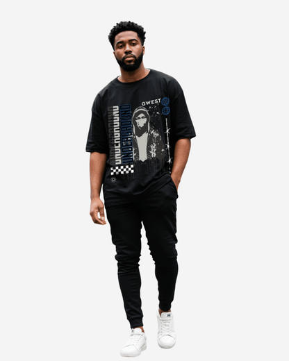 G West Underground Oversized Men's T-Shirt