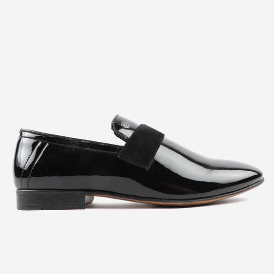 Mens Patent Formal Shoes (Size-10) (Color-BLACK)
