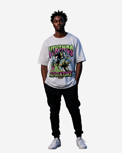 G-West Grizzly Bear Oversized T-Shirt Mens