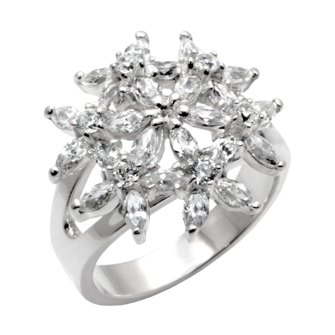 VacationGrabs 高拋光純銀戒指