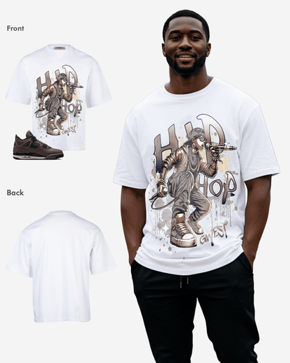 G-West Hip Hop Music Oversized T-Shirt Mens