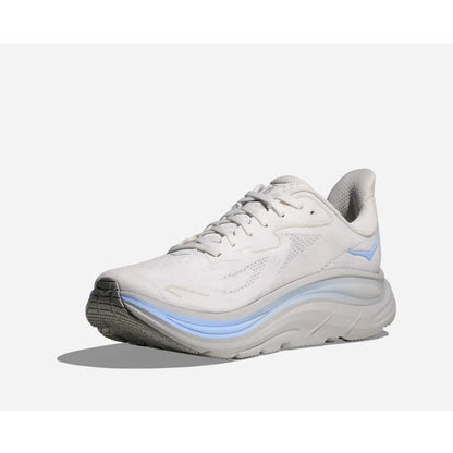 Hoka Clifton 10 Men White Glacier Blue