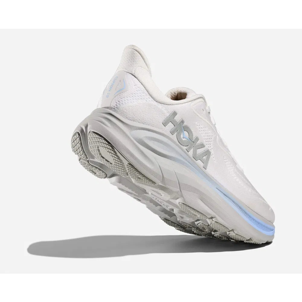 Hoka Clifton 10 Men White Glacier Blue