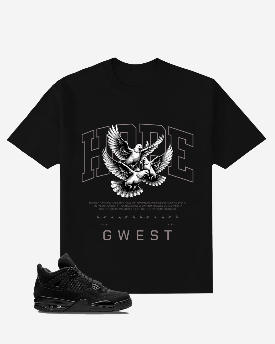 G-West Hope Streetwear Style Oversized T-Shirt Mens